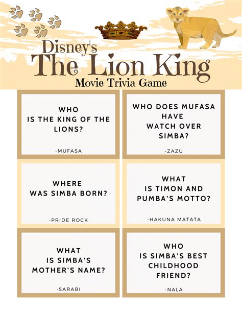lion king tropes|The Lion King Trivia .